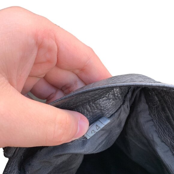 Vintage AMI London Leather Pants Size 34 - Picture 6 of 13